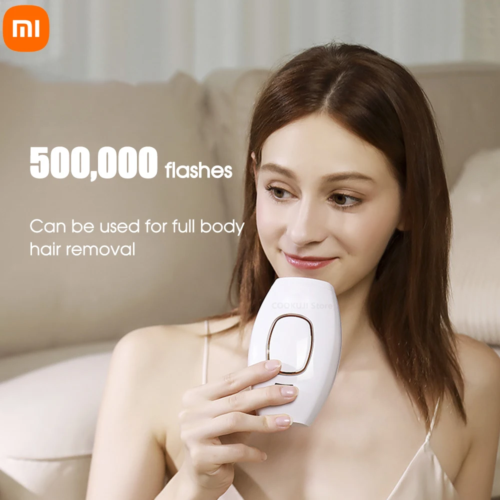 Xiaomi Body Bikini IPL 500,000 Flash Depilator Pulses Permanent Laser Epilator Painless for Women Hair Removal Home Use Devices
Xiaomi Body Bikini IPL 500,000 Flash Depilator Pulses Permanent Laser Epilator Painless for Women Hair Removal Home Use Devices