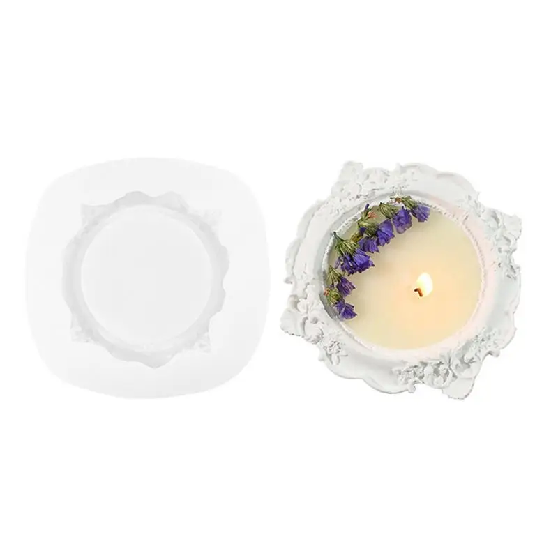 Vintage Silicone Candle Holder Mold Aromatherapy Home Decoration Candle Base Mold Handmade Vintage Silicone Candle Cup Mold
Vintage Silicone Candle Holder Mold Aromatherapy Home Decoration Candle Base Mold Handmade Vintage Silicone Candle Cup Mold
