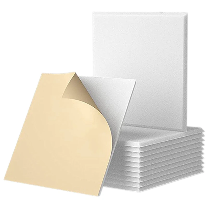 Self-Adhesive Acoustic Panels 24 Pack,12 X 12 X 0.4 Inch Sound Proof Padding,Sound Absorbing Panel For Home ,White
Self-Adhesive Acoustic Panels 24 Pack,12 X 12 X 0.4 Inch Sound Proof Padding,Sound Absorbing Panel For Home ,White