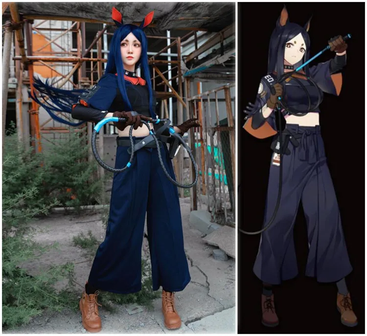 Game Arknights Dobermann Cosplay Costume Full Set Women Cute Cosplay Dress Halloween Carnival Party Costumes Fancy suits Uniform
Game Arknights Dobermann Cosplay Costume Full Set Women Cute Cosplay Dress Halloween Carnival Party Costumes Fancy suits Uniform