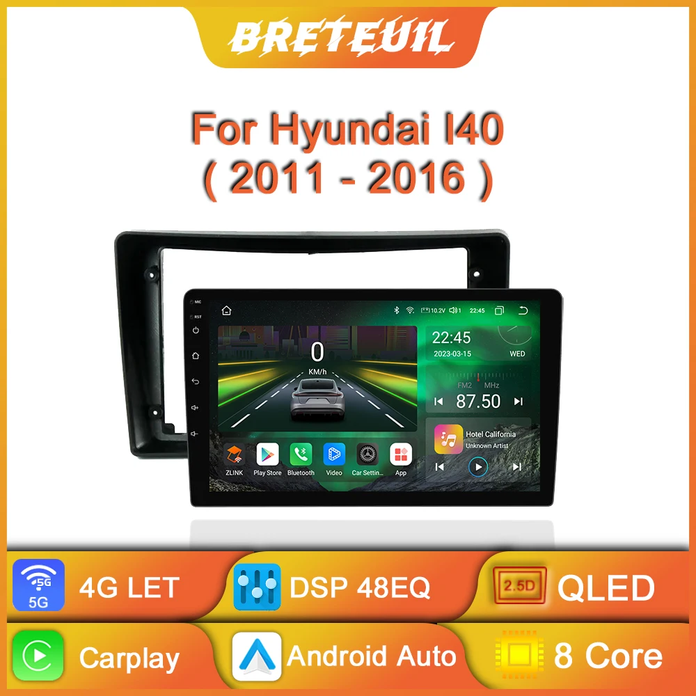 Автомагнитола на Android для Hyundai I40 2011 2012 2013 2014 2015 2016 , мультимедийный плеер с GPS-навигацией, видео, Carplay, QLED, сенсорным экраном, авто, стерео, DSP
Автомагнитола на Android для Hyundai I40 2011 2012 2013 2014 2015 2016 , мультимедийный плеер с GPS-навигацией, видео, Carplay, QLED, сенсорным экраном, авто, стерео, DSP