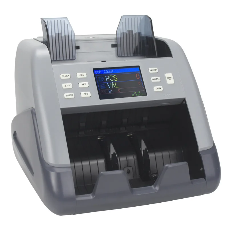 

XD-2500 Multi-currency Money/Bill/Banknote Mix Value Counter Machine with CIS Recognition Money Detector
