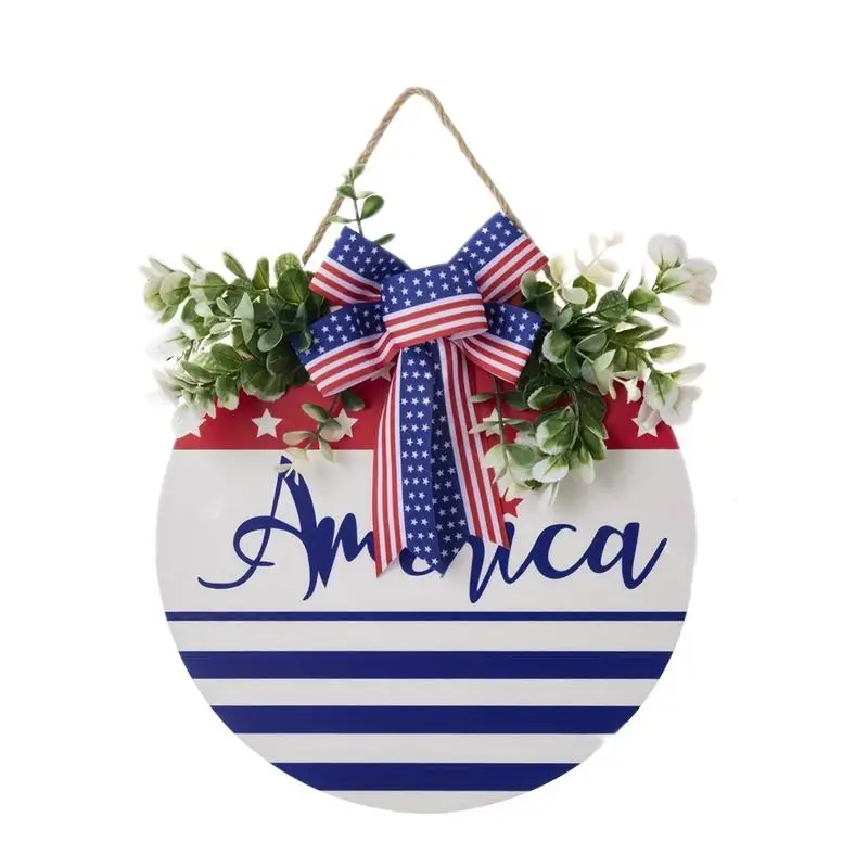 Красный белый и синий венок для входной двери 4 июля, красный, белый и синий дверной венок, лента с американским флагом
Красный белый и синий венок для входной двери 4 июля, красный, белый и синий дверной венок, лента с американским флагом