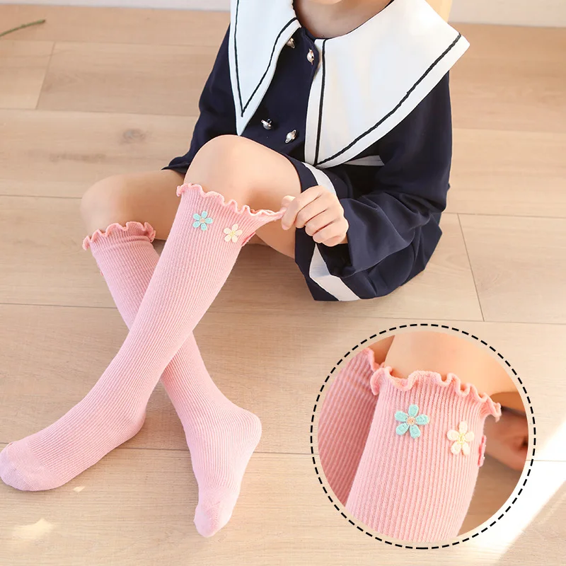Children's Socks For Girls Foral Princess Baby Socks Fungus Edge 2022 Spring Autumn Kids Knee High Long Socks Cotton
Children's Socks For Girls Foral Princess Baby Socks Fungus Edge 2022 Spring Autumn Kids Knee High Long Socks Cotton