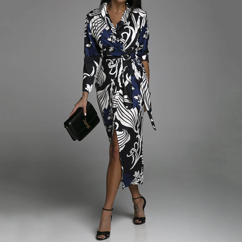 Женское облегающее платье с длинным рукавом, винтажное платье в стиле бохо с отложным воротником и разрезом, на шнуровке, модель 2023 года
Женское облегающее платье с длинным рукавом, винтажное платье в стиле бохо с отложным воротником и разрезом, на шнуровке, модель 2023 года