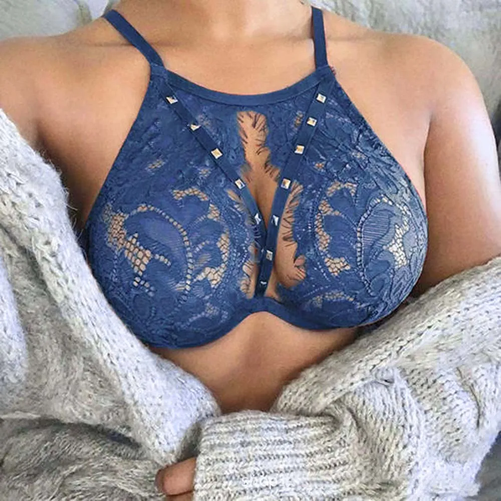 Women Bra Sexy Transparent Lace Crop Top Hollow Sheer Floral Embroidery Lace Female Bralet Tank Tops Blouse Tee Bralette
Women Bra Sexy Transparent Lace Crop Top Hollow Sheer Floral Embroidery Lace Female Bralet Tank Tops Blouse Tee Bralette