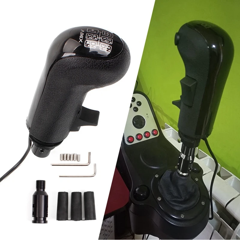 Ручка переключения передач для Logitech G923 G29 G27 G25 TH8A USB ручка переключения передач для ATS ETS2 HB043
Ручка переключения передач для Logitech G923 G29 G27 G25 TH8A USB ручка переключения передач для ATS ETS2 HB043