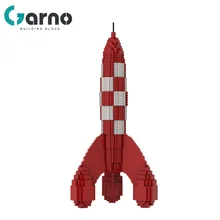 Moc Anime Tintined Moon Rocket High-Tech Building Blocks Technical Red Rocket Assembly Model Military Kids Toy Construction Gift
Moc Anime Tintined Moon Rocket High-Tech Building Blocks Technical Red Rocket Assembly Model Military Kids Toy Construction Gift