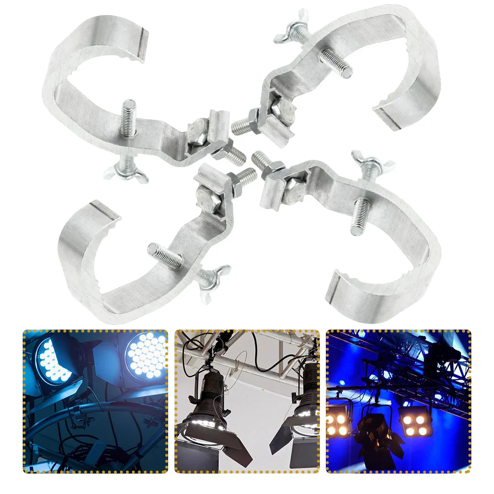 4 Pcs Lamp Hook Beam Light Clamp Sturdy Aluminum Metal Clips Heavy Duty Clamps Stage Lights
4 Pcs Lamp Hook Beam Light Clamp Sturdy Aluminum Metal Clips Heavy Duty Clamps Stage Lights