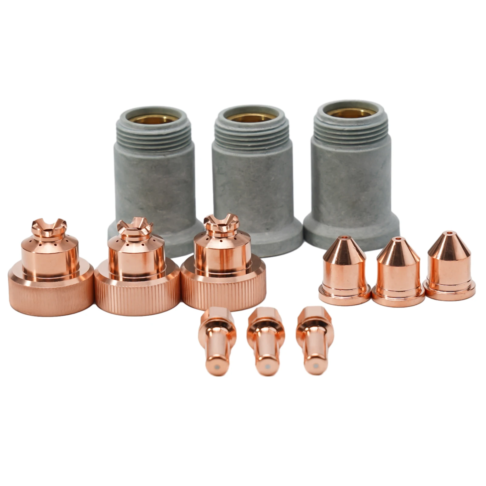 Nozzles Electrodes WELDING ACCCESSORIES 100A 12PCS High Quality PT105 Plasma Cutter Protective Cover Universal
Nozzles Electrodes WELDING ACCCESSORIES 100A 12PCS High Quality PT105 Plasma Cutter Protective Cover Universal