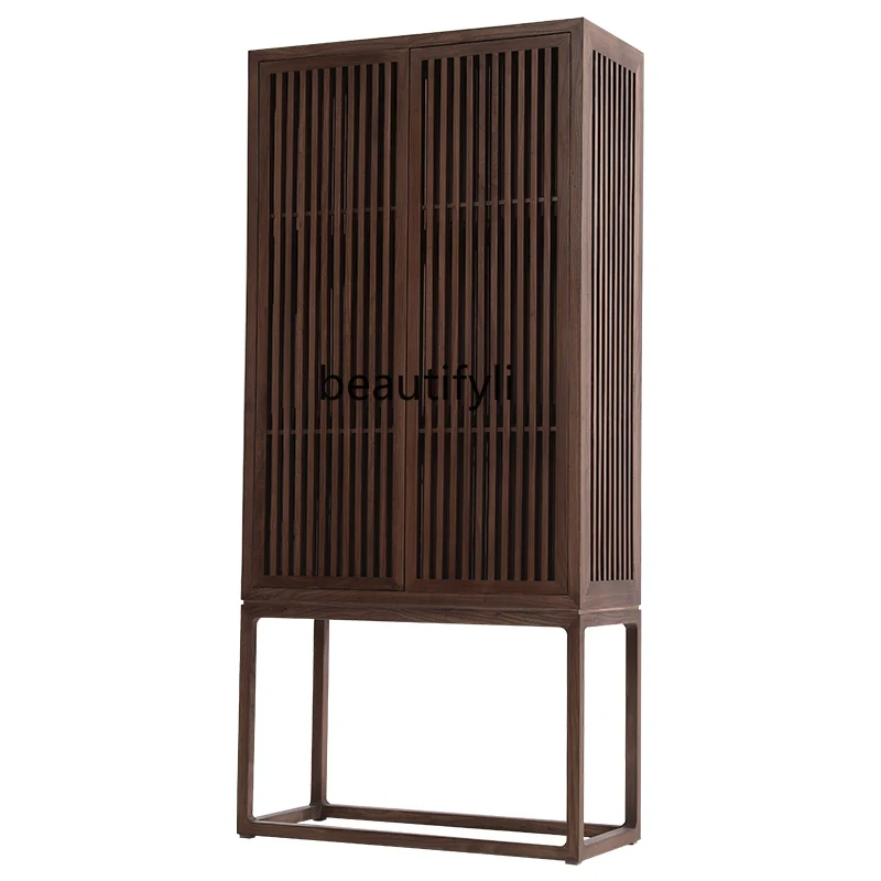 Zen New Chinese Style Bookcase Retro Side Cabinet Locker Tea Cabinet Tea Room Bedroom Living Room Teahouse Solid Wood Furniture
Zen New Chinese Style Bookcase Retro Side Cabinet Locker Tea Cabinet Tea Room Bedroom Living Room Teahouse Solid Wood Furniture