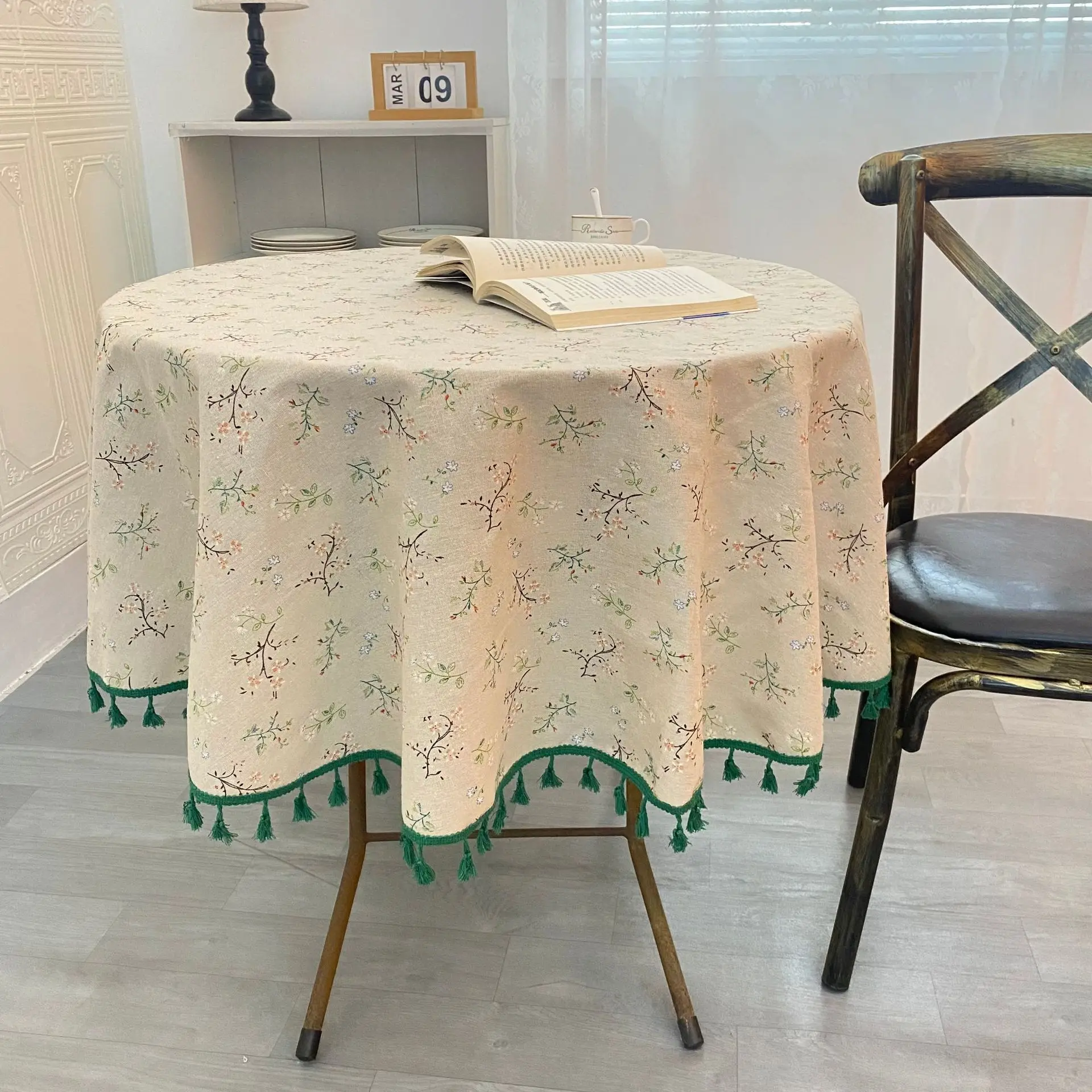 Round Table Tablecloth Coffee Table Cover Rectangular Waterproof Tassel Tablecloth Room Decorated Beautifully to Entertain Guest
Round Table Tablecloth Coffee Table Cover Rectangular Waterproof Tassel Tablecloth Room Decorated Beautifully to Entertain Guest
