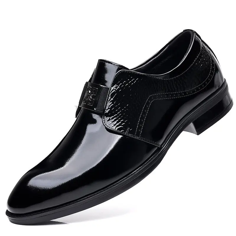 Men Dress Shoes Patent Leather Men's Formal Shoes Luxury Fashion Groom Wedding Shoe Male Oxford Shoes Plus Size 38-48
Men Dress Shoes Patent Leather Men's Formal Shoes Luxury Fashion Groom Wedding Shoe Male Oxford Shoes Plus Size 38-48