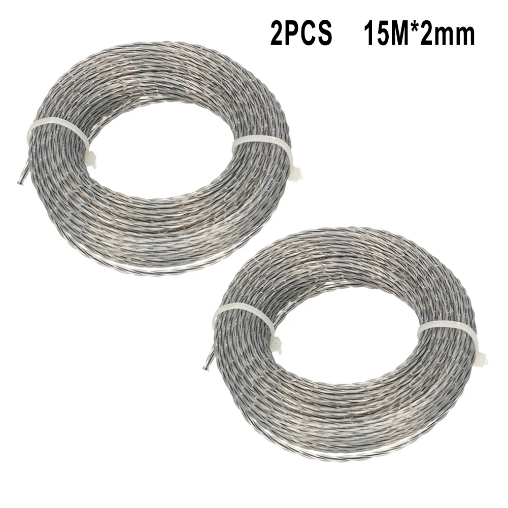 High performing 2 Sets Corereinforced Grass Trimmer Line 2 0 3 0 mm x 15m (30m) Line Spool for Large and Hard to Reach Areas
High performing 2 Sets Corereinforced Grass Trimmer Line 2 0 3 0 mm x 15m (30m) Line Spool for Large and Hard to Reach Areas