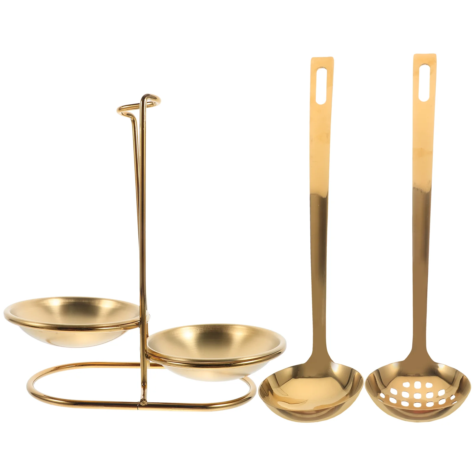 1 Set of Food Serving Spoon Slotted Soup Scoop Kitchen Serving Spoon Kitchen Spoon Holder
1 Set of Food Serving Spoon Slotted Soup Scoop Kitchen Serving Spoon Kitchen Spoon Holder