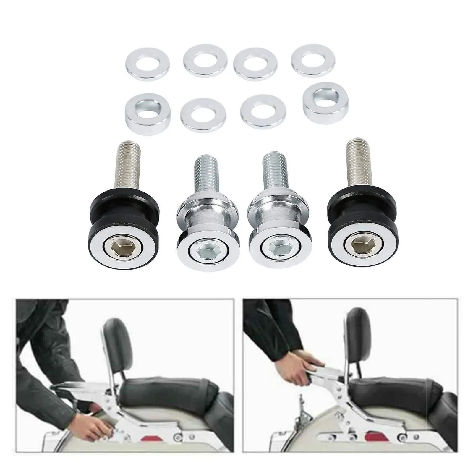 Detachable Docking Luggage Rack Hardware Kit Fits for Harley Davidson '18-later FLFB, FLFBS, FXBR and FXBRS models
Detachable Docking Luggage Rack Hardware Kit Fits for Harley Davidson '18-later FLFB, FLFBS, FXBR and FXBRS models