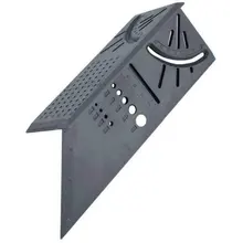 Three-Dimensional Scale Ruler Woodworking Stop-Type Ruler MultiFunction Measuring Tool for Builder/Carpenter/Craftsmen/Architect
Three-Dimensional Scale Ruler Woodworking Stop-Type Ruler MultiFunction Measuring Tool for Builder/Carpenter/Craftsmen/Architect