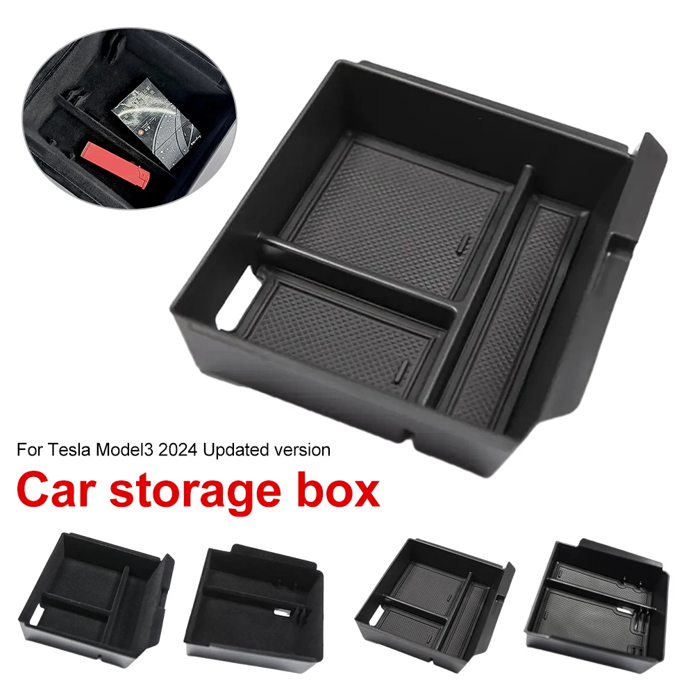 New 1Pc Car Center Console Hidden Storage Box ABS Tray Storage Box Suitable For Tesla Model 3 2024 Car Interior Accessories
New 1Pc Car Center Console Hidden Storage Box ABS Tray Storage Box Suitable For Tesla Model 3 2024 Car Interior Accessories