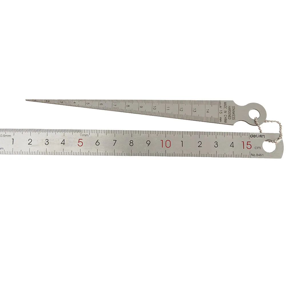 Hot New Nice Practical Ruler 16x1.2cm 6.29x0.47 Inch Depth Ruler Gap Hole Inspection Lightweight Measurement Portable Silver
Hot New Nice Practical Ruler 16x1.2cm 6.29x0.47 Inch Depth Ruler Gap Hole Inspection Lightweight Measurement Portable Silver