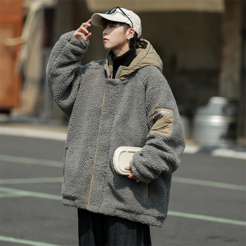 New Autumn Winter New Men's Patchwork Faux Mink Fur Long Lambwool Coat High-grade Man Comfortable Thick Warm Windbreaker F61
New Autumn Winter New Men's Patchwork Faux Mink Fur Long Lambwool Coat High-grade Man Comfortable Thick Warm Windbreaker F61