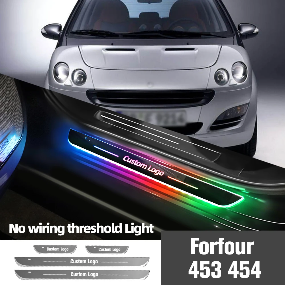 For Smart Forfour 453 454 2004-2017 2006 2014 Car Door Sill Light Customized Logo LED Welcome Threshold Pedal Lamp Accessories
For Smart Forfour 453 454 2004-2017 2006 2014 Car Door Sill Light Customized Logo LED Welcome Threshold Pedal Lamp Accessories