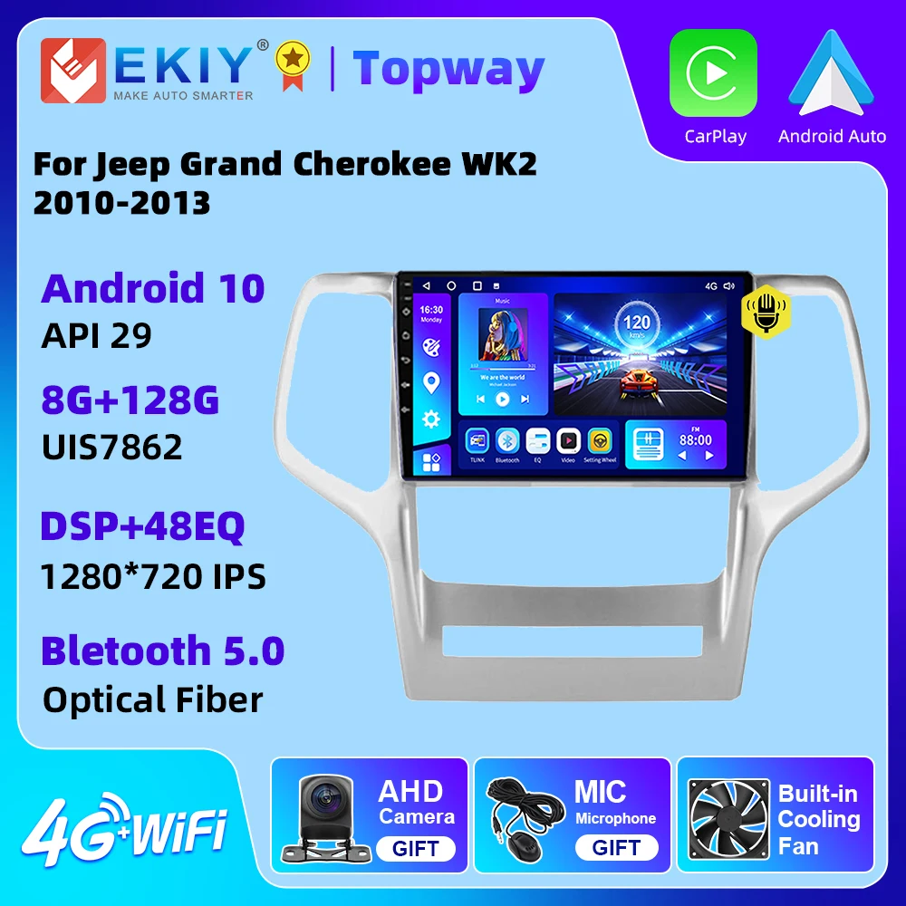 EKIY Android Car Radio For Jeep Grand Cherokee WK2 2010-2013 Stereo Multimedia Video Player GPS Navigation No 2din 2 din
EKIY Android Car Radio For Jeep Grand Cherokee WK2 2010-2013 Stereo Multimedia Video Player GPS Navigation No 2din 2 din