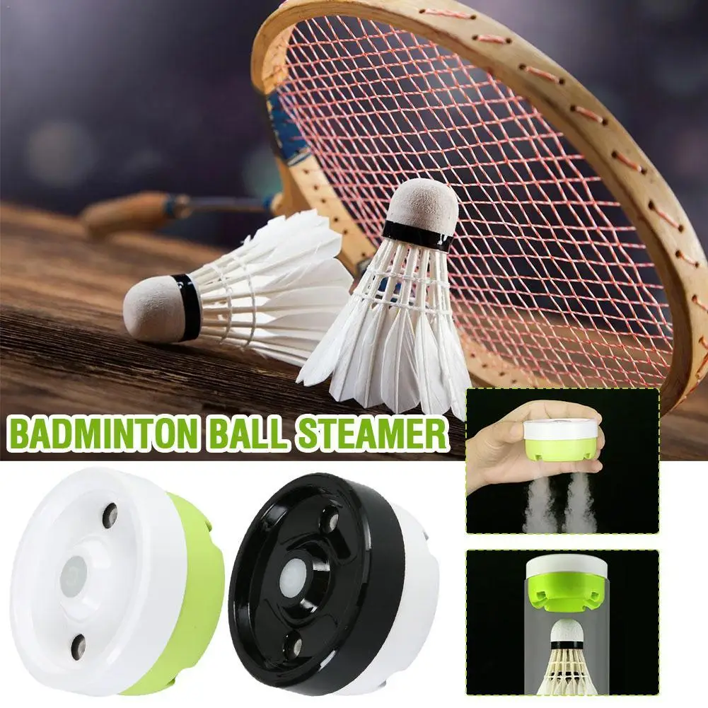 

Humidifier Badminton Shuttlecock Steam Air Making the Battledore Keeps Balls Feather Moisturizing Badminton Ball Steamer