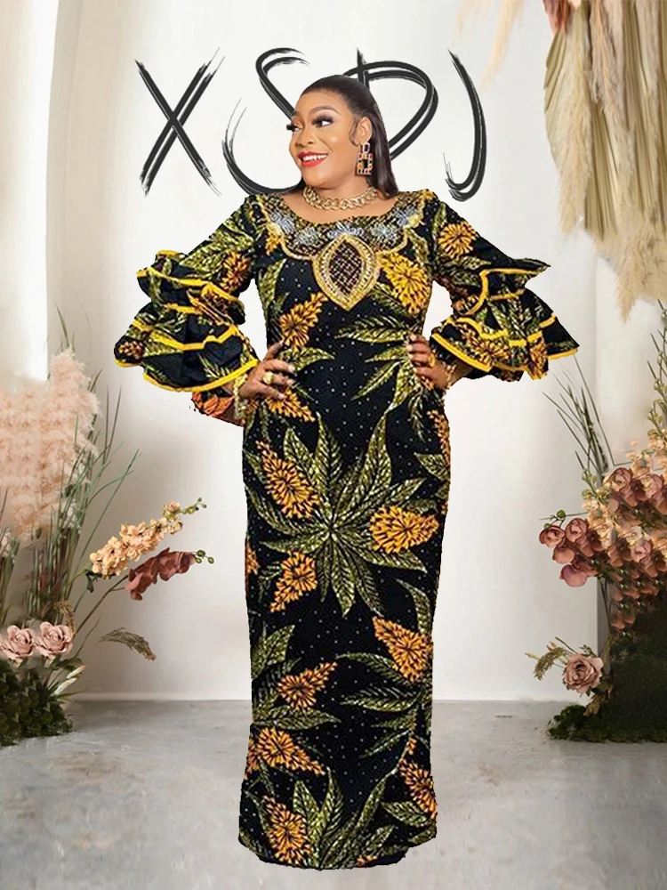 Elegant and Beautiful Womens Dresses Vintage Print Formal Occasion Dresses with Rhinestones Luxury Woman Party Dress Plus Size
Elegant and Beautiful Womens Dresses Vintage Print Formal Occasion Dresses with Rhinestones Luxury Woman Party Dress Plus Size