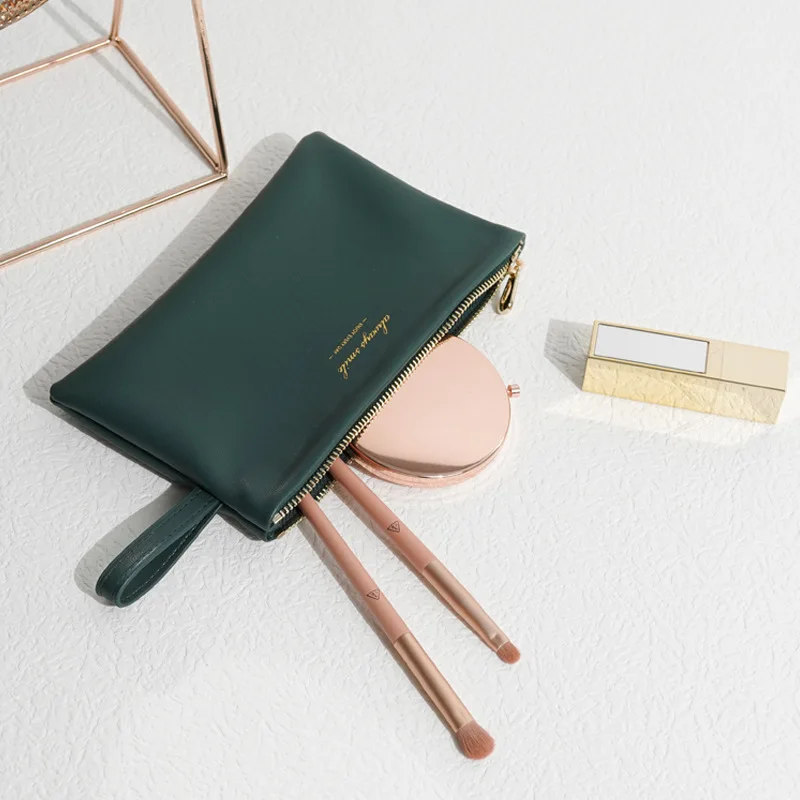 Women's Cosmetic Bag PU Leather Large Portable Mobile Phone Case Mini Ladies Sundries Lipstick Coin Purse Storage Bag Small Bag
Women's Cosmetic Bag PU Leather Large Portable Mobile Phone Case Mini Ladies Sundries Lipstick Coin Purse Storage Bag Small Bag