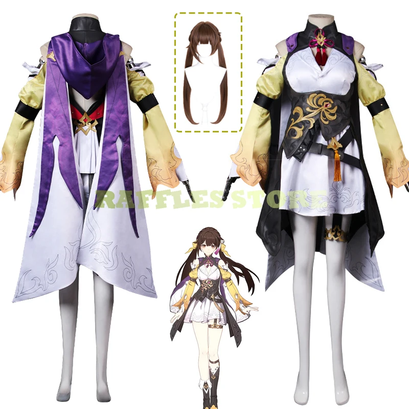 

NEW Sushang Cosplay Costume Wig Game Honkai: Star Rail Cosplay Fullset Girl Halloween Carnival Cosplay Party Suit XS-XXL
