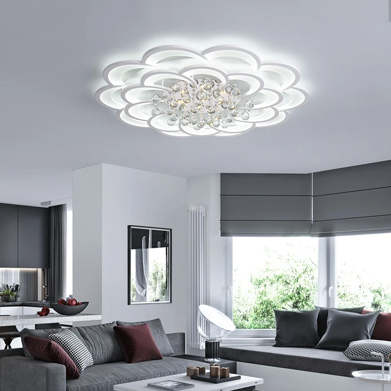Crystal Modern Led Chandelier For Living Room Bedroom Study Room Home Deco Acrylic 110V 220V Ceiling Chandelier Fixtures
Crystal Modern Led Chandelier For Living Room Bedroom Study Room Home Deco Acrylic 110V 220V Ceiling Chandelier Fixtures