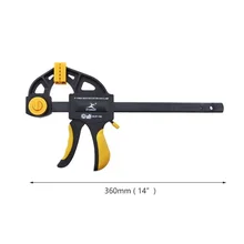 Heavy Duty F Type Clamp Clip Quick Grip Release Adjustable Woodworking Carpenter
Heavy Duty F Type Clamp Clip Quick Grip Release Adjustable Woodworking Carpenter