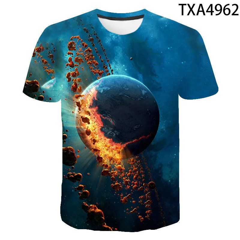 3D Printed Universe Starry Sky Astronaut T shirt Men Women Children Summer Short Sleeve Tops Cool Tees Fashion Streetwear
3D Printed Universe Starry Sky Astronaut T shirt Men Women Children Summer Short Sleeve Tops Cool Tees Fashion Streetwear