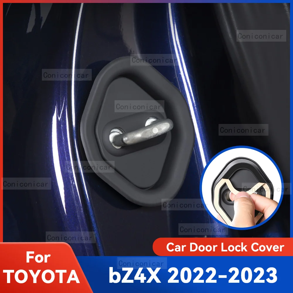 Auto Car Door Lock Buckle Protect Cover Emblems Case Silicone Decoration For TOYOTA BZ4X 2022 2023 Protection Accessories
Auto Car Door Lock Buckle Protect Cover Emblems Case Silicone Decoration For TOYOTA BZ4X 2022 2023 Protection Accessories