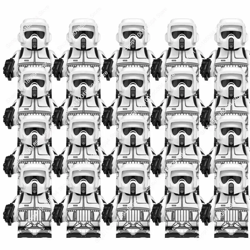Hot Toys 20 Pcs Clone Trooper 501st Legion Stormtrooper Compatible Building Blocks Kids Bricks Mini Action Figures Toys Gift
Hot Toys 20 Pcs Clone Trooper 501st Legion Stormtrooper Compatible Building Blocks Kids Bricks Mini Action Figures Toys Gift