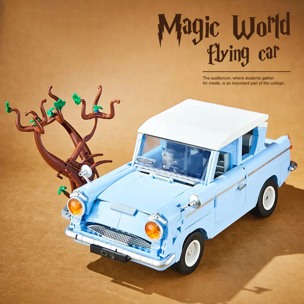 creative expert Magic World Flying Car moc Building Block model toy Set birthday educational gifts Christmas 1390pcs creative expert Magic World Flying Car moc Building Block model toy Set birthday educational gifts Christmas 1390pcs