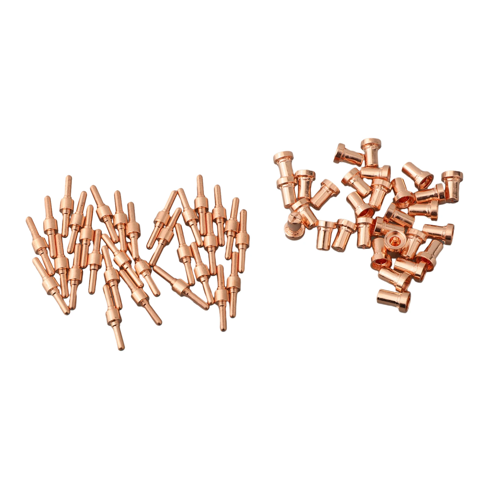60Pcs PT-31 Air Plasma Cutter Consumables Electrodes Gas Ring CT312 CUT50 50A Air Plasma Cutter Extended Long Tip Electrodes
60Pcs PT-31 Air Plasma Cutter Consumables Electrodes Gas Ring CT312 CUT50 50A Air Plasma Cutter Extended Long Tip Electrodes
