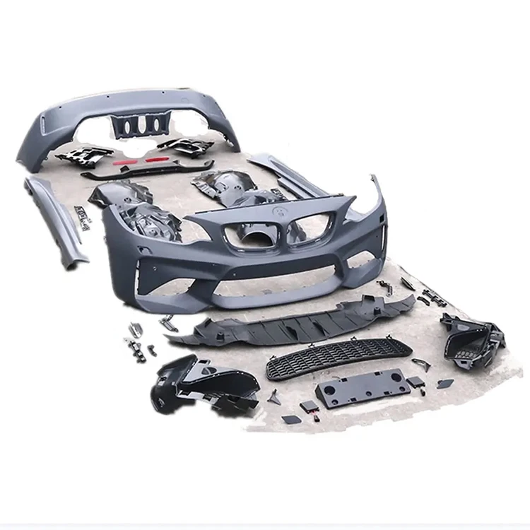 New Style 2 Series Full Body Kit Modified F22 F23 M2 Front Bumper Rear Bumper Side Skirt for BMW M2 F22 2014-2018
New Style 2 Series Full Body Kit Modified F22 F23 M2 Front Bumper Rear Bumper Side Skirt for BMW M2 F22 2014-2018