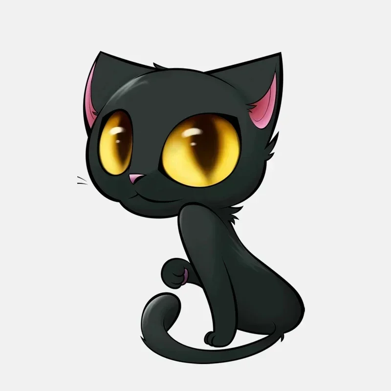Personality PVC Decal Big Eyes Witch Cat Car Sticker on Motorcycle Laptop Decorative Accessories
Personality PVC Decal Big Eyes Witch Cat Car Sticker on Motorcycle Laptop Decorative Accessories