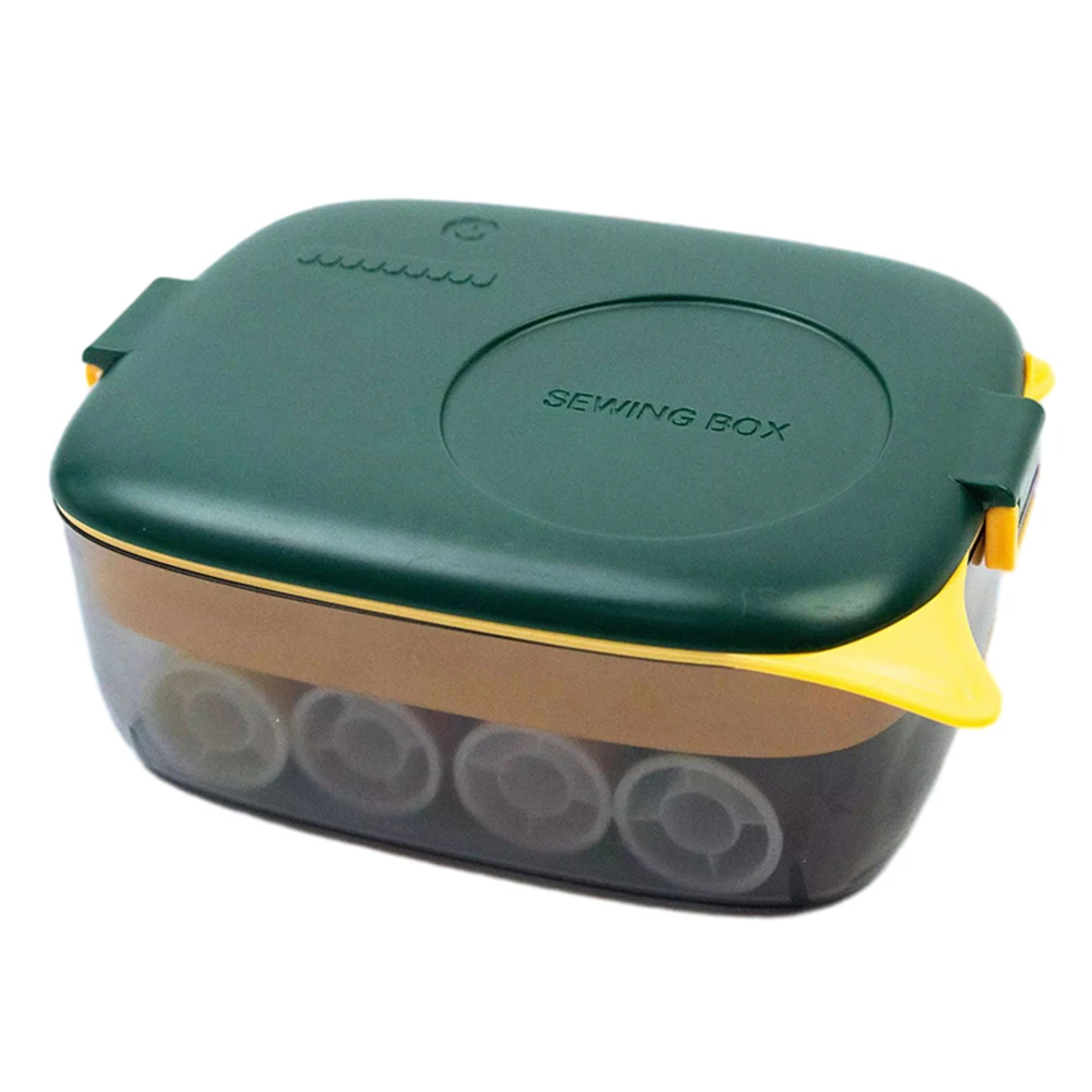 Plastic Box Double Layer Design Thread Box Needle Piercing Device Threads Top Pin Sewing Repairs While Traveling
Plastic Box Double Layer Design Thread Box Needle Piercing Device Threads Top Pin Sewing Repairs While Traveling