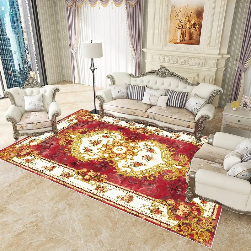European Style Large Size Carpets for Living Room Luxury Rugs for Bedroom Washable Non-slip Decoration Home Sofa Table Floor Mat
European Style Large Size Carpets for Living Room Luxury Rugs for Bedroom Washable Non-slip Decoration Home Sofa Table Floor Mat