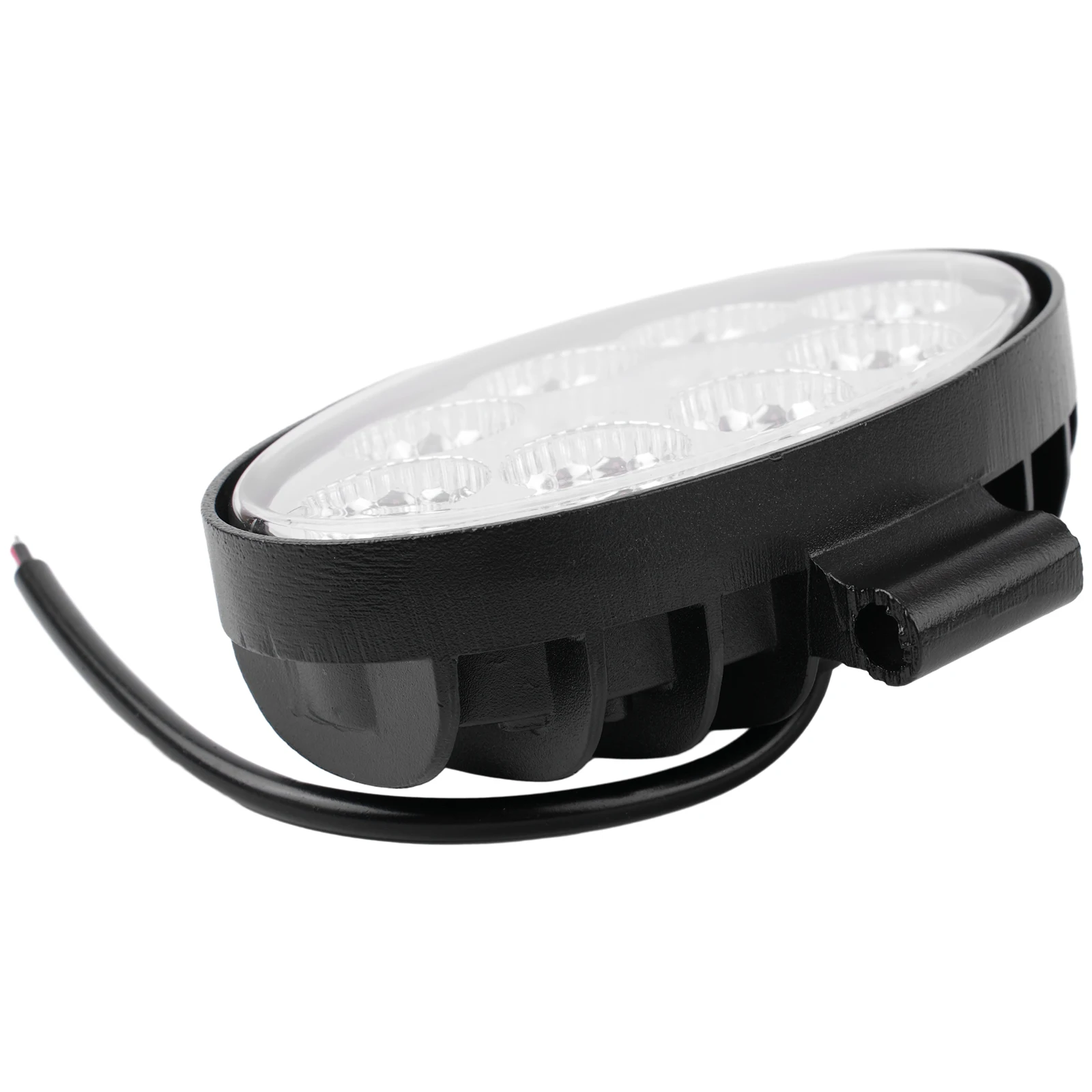 

Work Lamp LED Fog Light White Color 1 Pc 24W 5inch 6000K DC 12-24V Flood Beam For Truck OffRoad Tractor Oval Universal