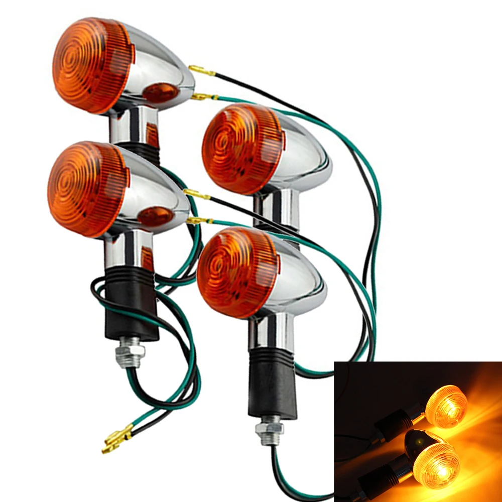 Motorcycle Turn Signals Lights For XV250 CB500 VN800 900 1500 1600 2000 150NK Customed for VTX250/1300 Retro Turning Indicator
Motorcycle Turn Signals Lights For XV250 CB500 VN800 900 1500 1600 2000 150NK Customed for VTX250/1300 Retro Turning Indicator