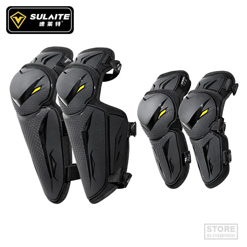 

SULAITE Mtb Knee Pads Motorcycle Elbow мотокросс Racing Off-road Riding Drop Protective Gear Rodilleras De Trabajo