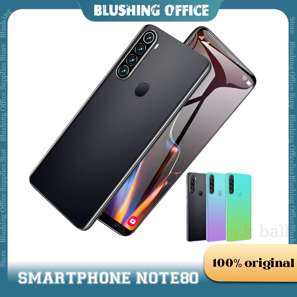 Смартфон Note 80, телефон-флагман, 6,0 дюйма, 8 ГБ + 256 ГБ, 6800 мАч, 50 + 108 МП, 4g/смартфон, мобильный телефон Android, подарок
Смартфон Note 80, телефон-флагман, 6,0 дюйма, 8 ГБ + 256 ГБ, 6800 мАч, 50 + 108 МП, 4g/смартфон, мобильный телефон Android, подарок