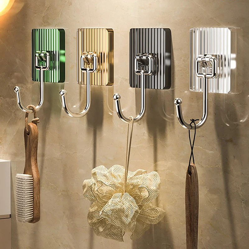 Acrylic Luxury Wall Hook Home Decor Strong Adhesive Bathroom Towel Rack No Punching Hanging Coat Hanger Door Back Key Bag Holder
Acrylic Luxury Wall Hook Home Decor Strong Adhesive Bathroom Towel Rack No Punching Hanging Coat Hanger Door Back Key Bag Holder