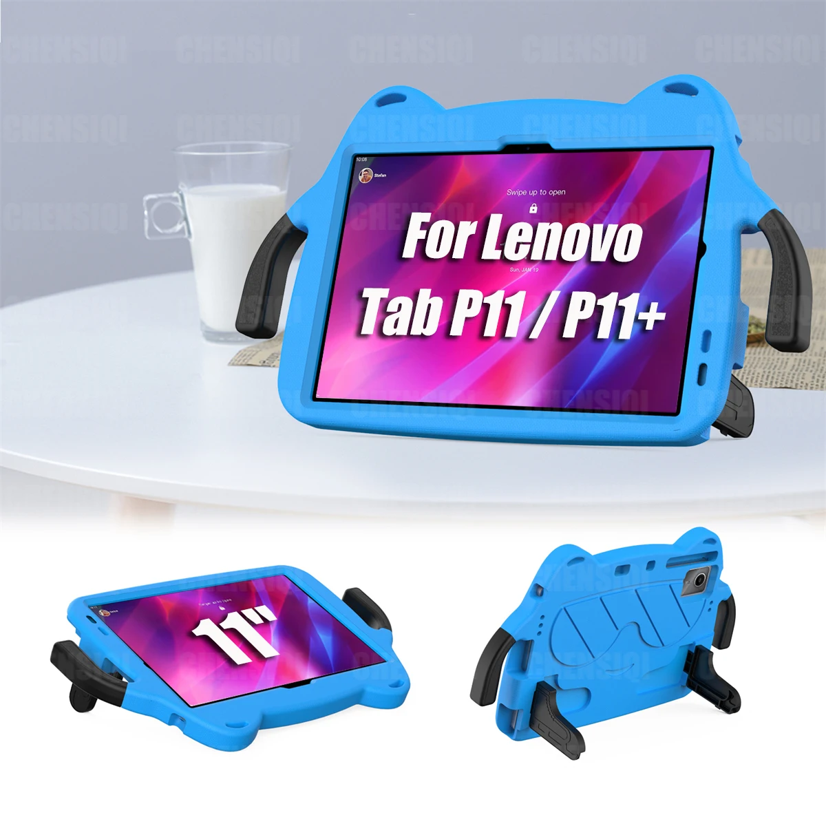 Case for Lenovo Tab P11 Plus (11Inch) TB-J606 with Handle Drop-proof Bring Support Tablet Kids Cover for Lenovo Tab P11 P11+ 11"
Case for Lenovo Tab P11 Plus (11Inch) TB-J606 with Handle Drop-proof Bring Support Tablet Kids Cover for Lenovo Tab P11 P11+ 11"