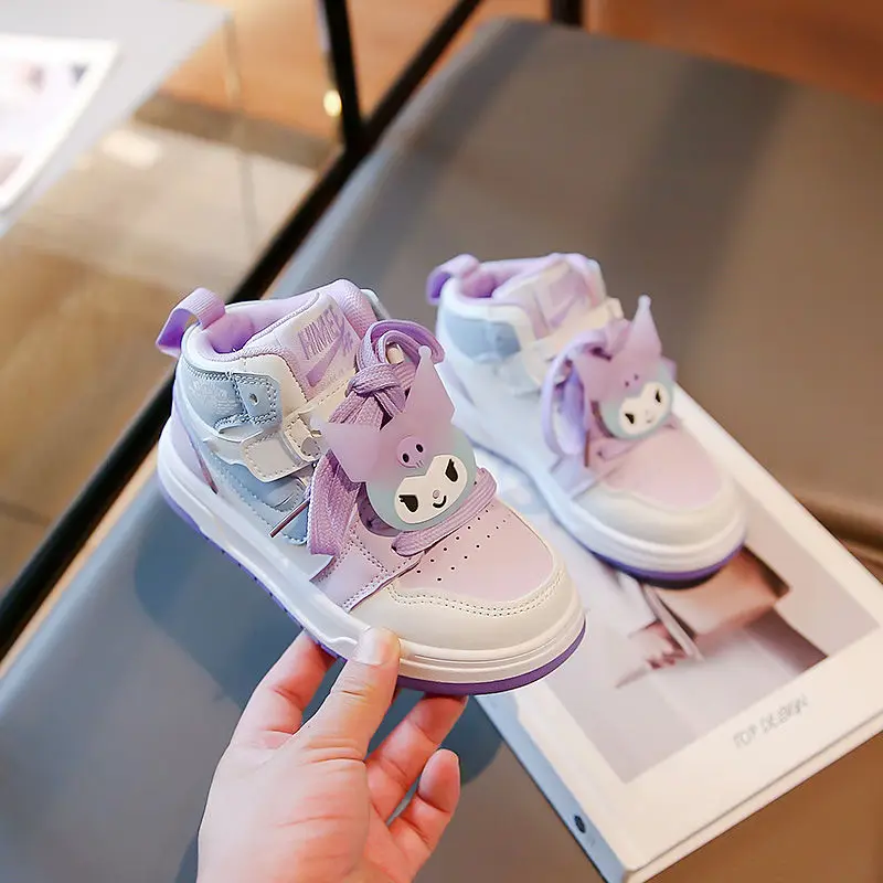 Sanrio Kuromi Sports Shoes Casual Shoes Versatile High Top Outdoor Wear-Resistant Thicken Anti-Slip 3D Pattern Cartoon Kawaii 23
Sanrio Kuromi Sports Shoes Casual Shoes Versatile High Top Outdoor Wear-Resistant Thicken Anti-Slip 3D Pattern Cartoon Kawaii 23