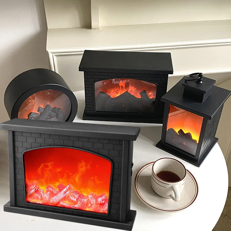 LED Flame Lantern Lamp Night Light Simulation Flame Fireplace Flameless Table Light USB Battery Powered Decor Courtyard Bedroom
LED Flame Lantern Lamp Night Light Simulation Flame Fireplace Flameless Table Light USB Battery Powered Decor Courtyard Bedroom