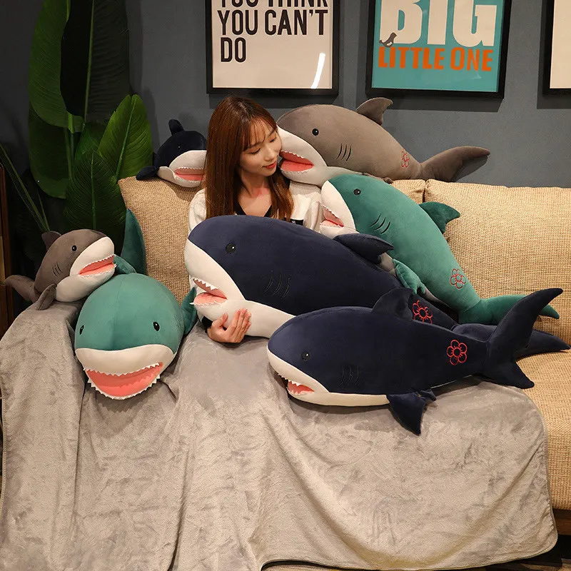 50-120cm Cute Bite Shark Plush Toys Creative Animal Shark Pillow with Blanket Sofa Cushion Full Stuffed Soft Dolls for Kids
50-120cm Cute Bite Shark Plush Toys Creative Animal Shark Pillow with Blanket Sofa Cushion Full Stuffed Soft Dolls for Kids